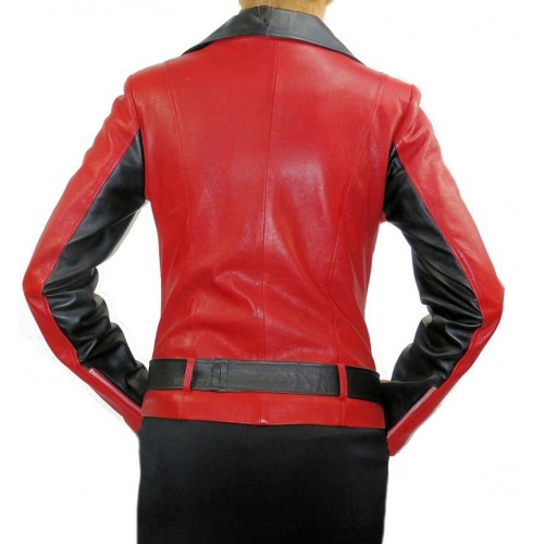 Man leather jacket model Riviere