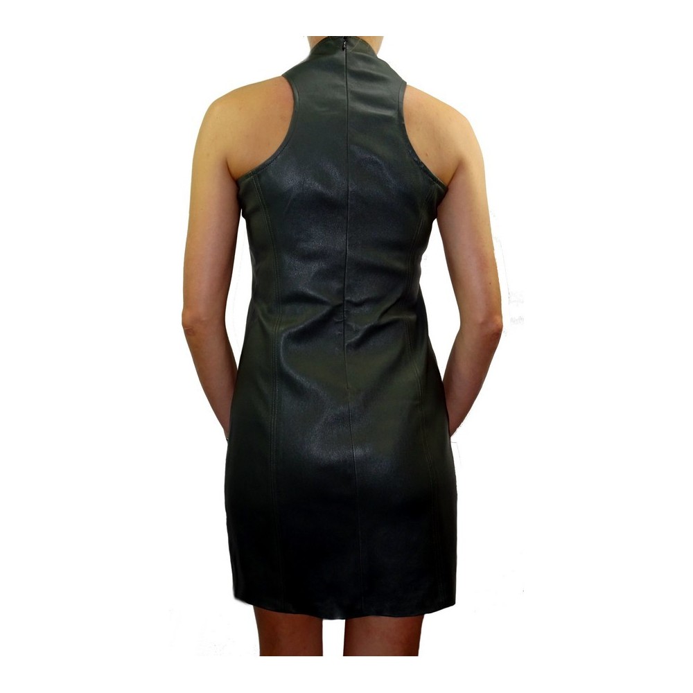 Leather skirt model Emma