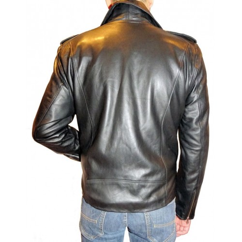 Perfecto cuir homme mouton épais modèle  Brandy