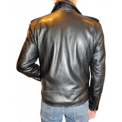 Perfecto cuir homme mouton épais modèle  Brandy