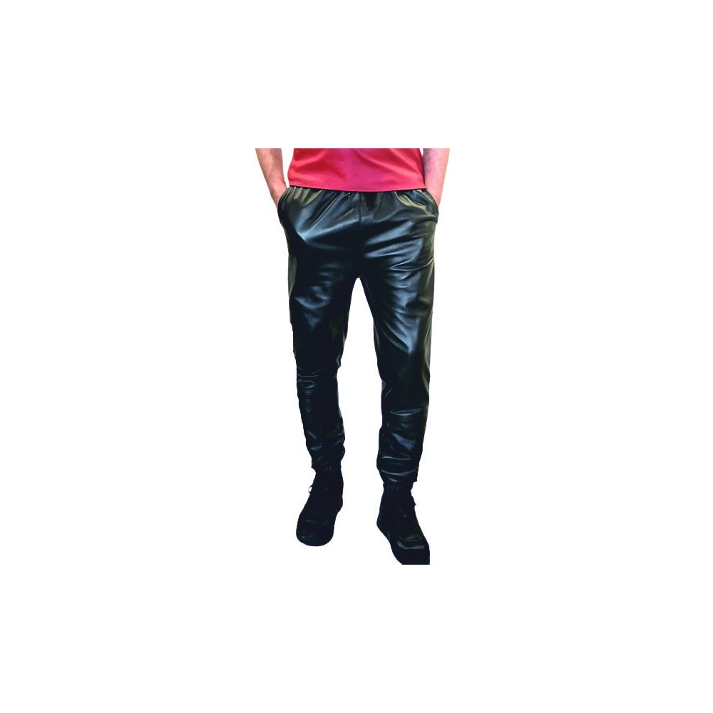 Man leather jacket model Corantin