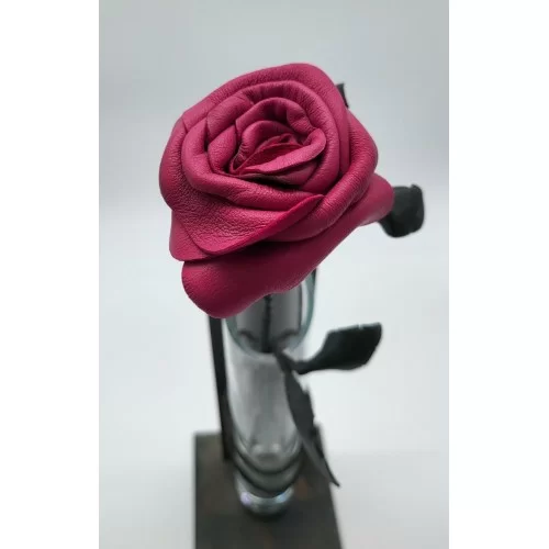 Rose en cuir véritable possibilité 100 couleurs