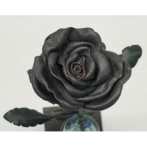 Rose en cuir véritable possibilité 100 couleurs