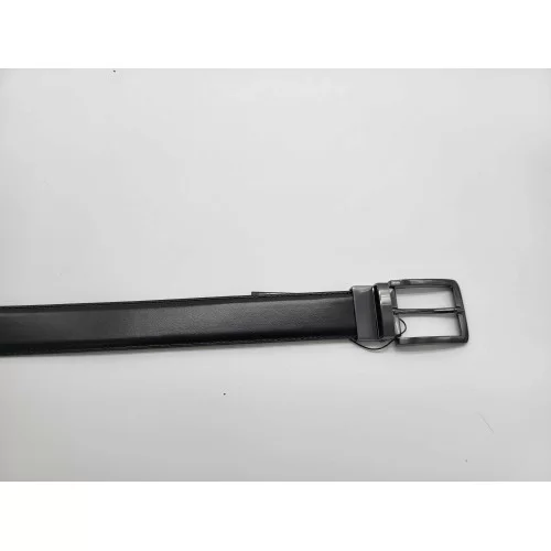 Ceinture cuir réversible vachette marron et noir