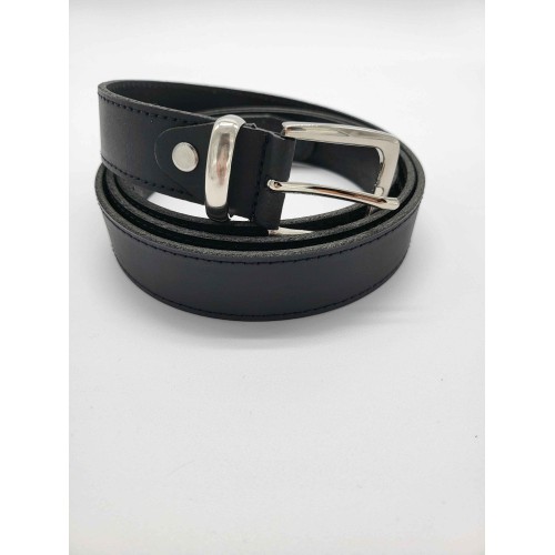 Ceinture cuir de vachette noir