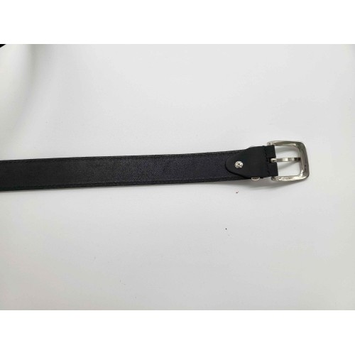 Ceinture cuir de vachette noir
