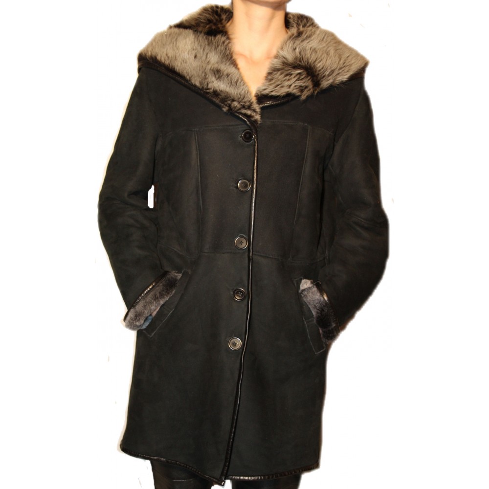 doudoune cuir homme