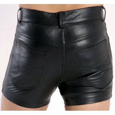 Man leather jacket model Aviateur