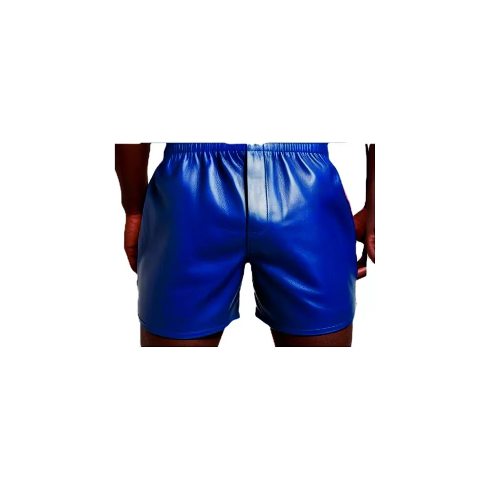 Boxer caleçon homme agneau bleu modèle Amir