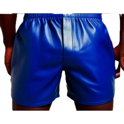 Boxer caleçon homme agneau bleu modèle Amir