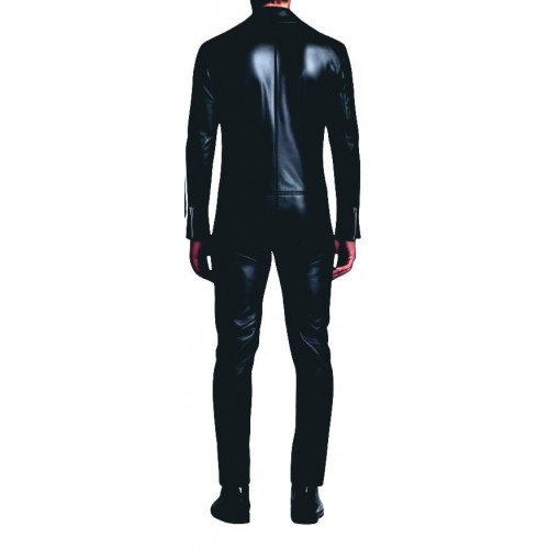 Man leather jacket model Riviere