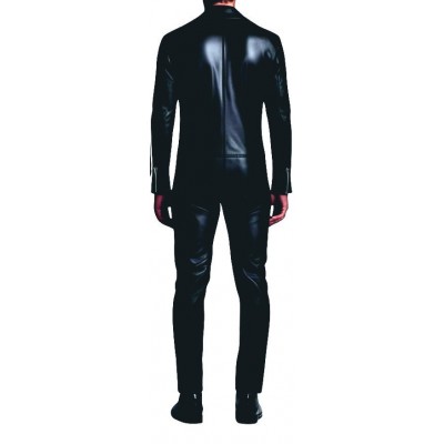 Man leather jacket model Riviere