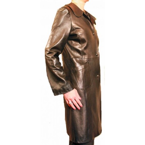Woman's leather jacket model Analisa
