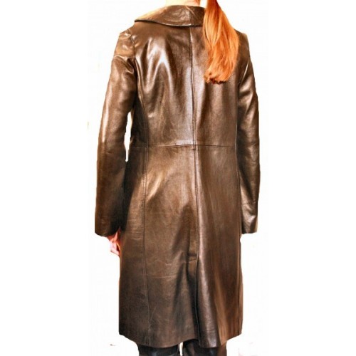 Woman's leather jacket model Aline