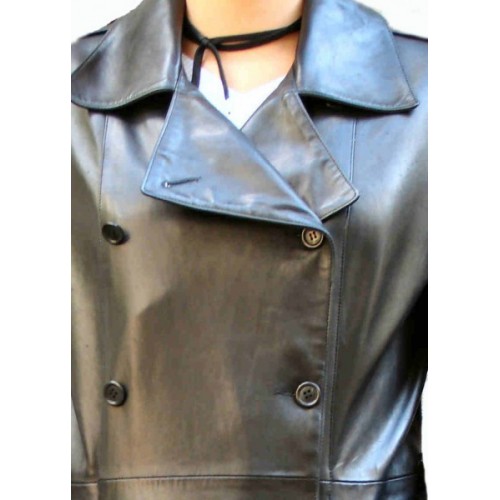 Woman's leather jacket model Anita