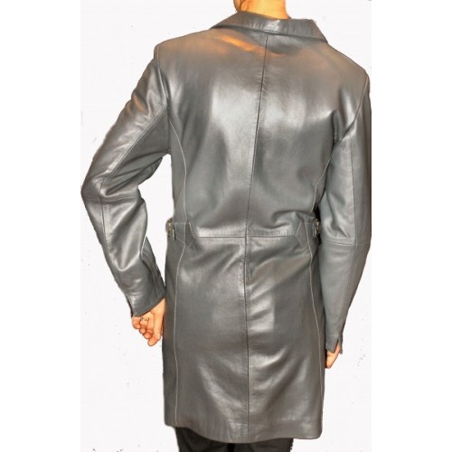 Woman's leather jacket model Dasha
