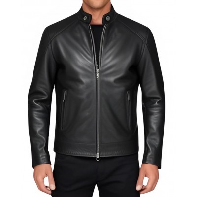 Blouson teedy homme en agneau velours marron modèle Felix