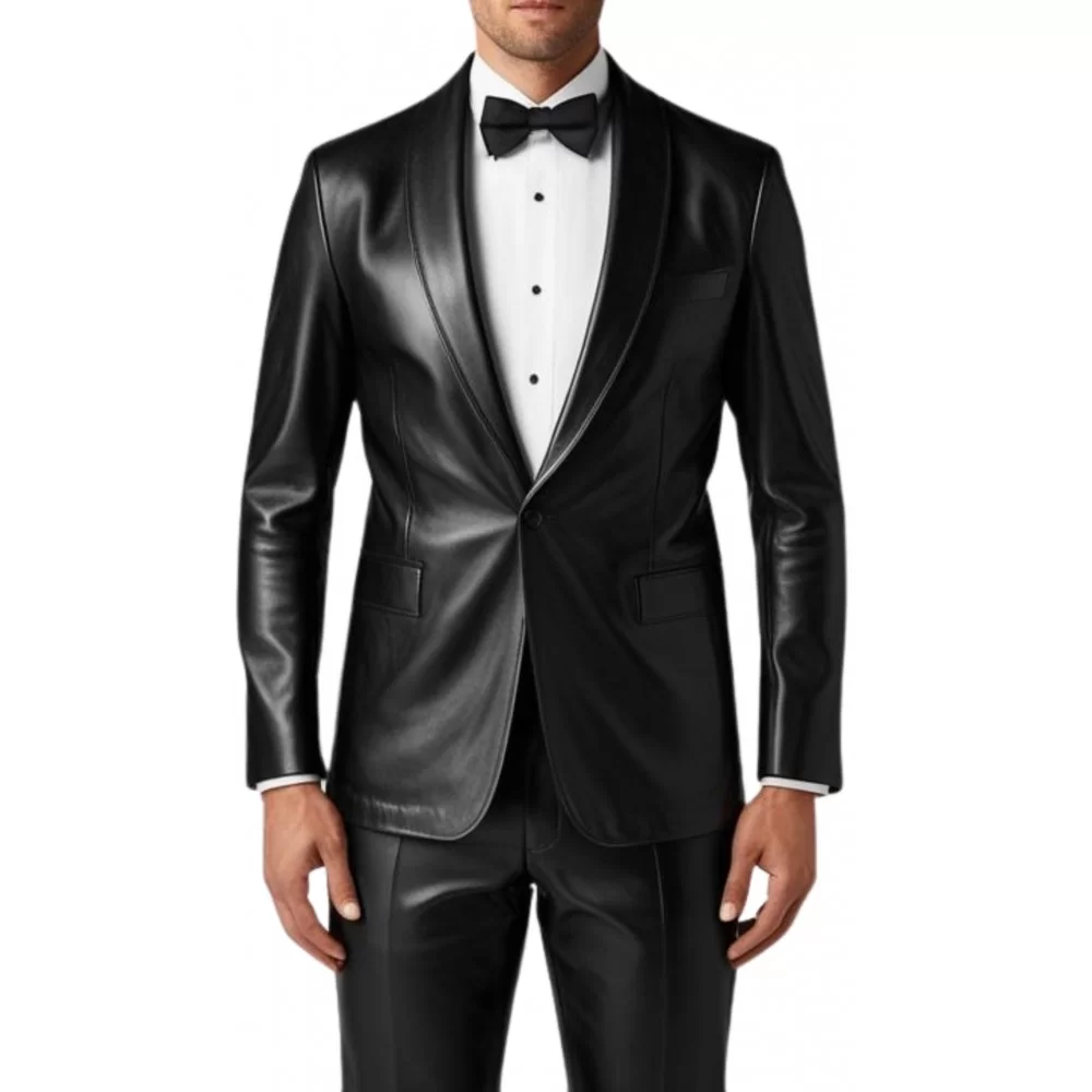 Veste en cuir marron pour homme : style décontracté ou professionnel