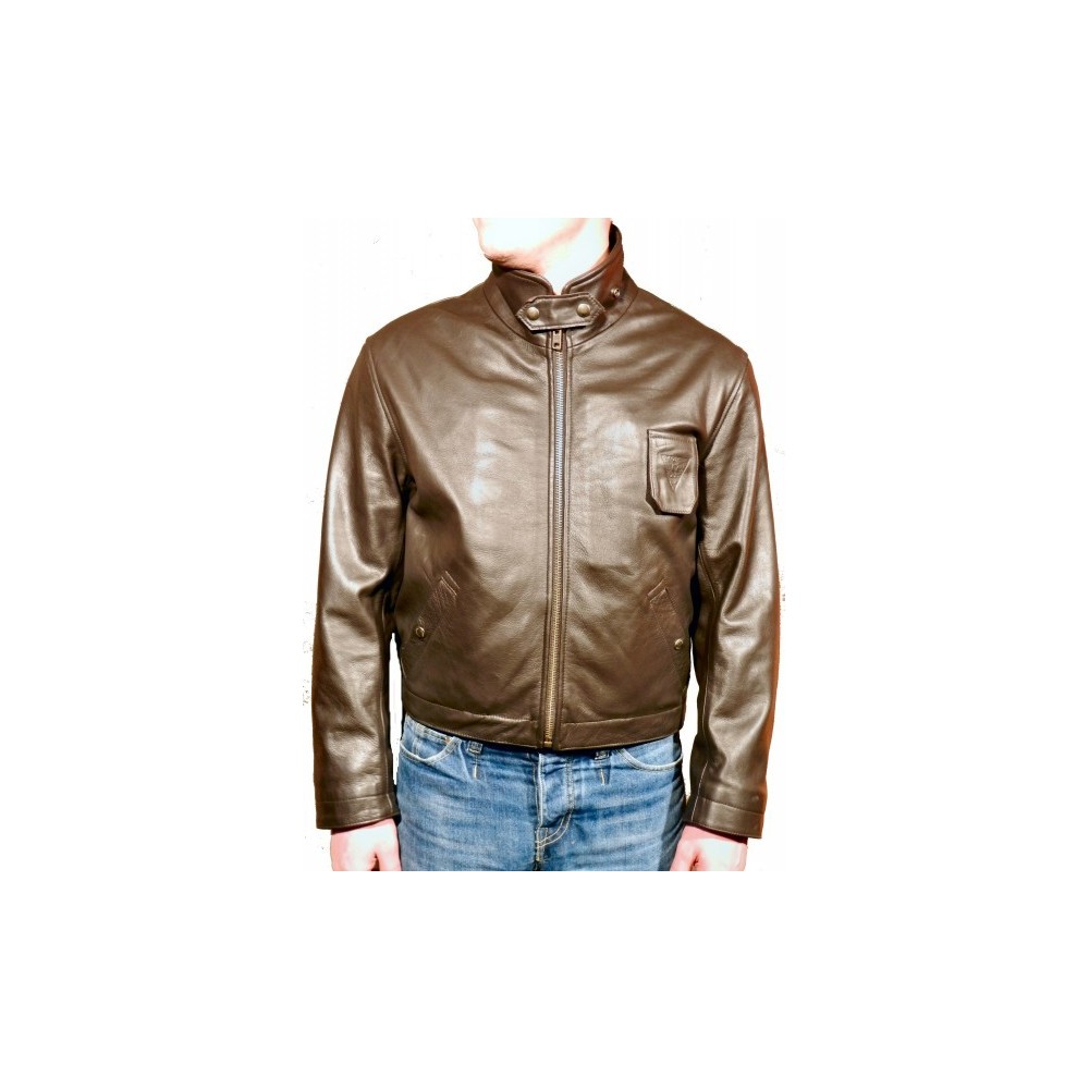 Modèle Commando type armèe de terre en vachette marron
