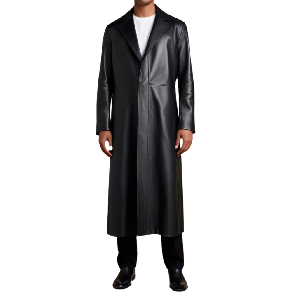 Manteau cuir agneau homme modèle Picadore