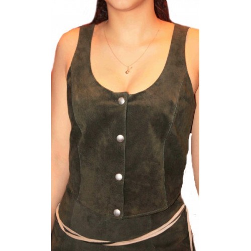 Leather pant model Glady