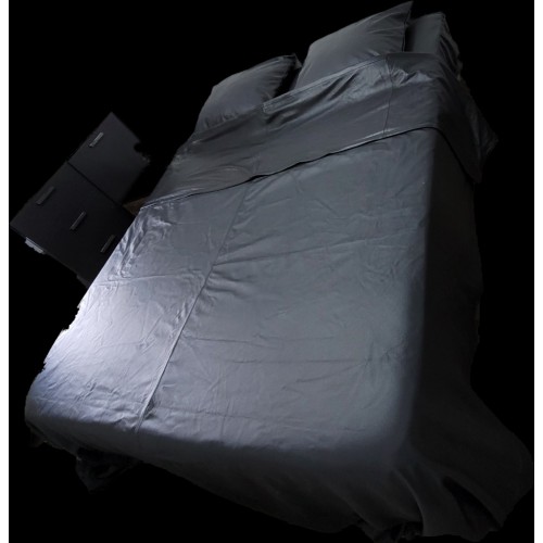 Housse de couette en cuir de vachette seta dimensions 180 cm x 200cm