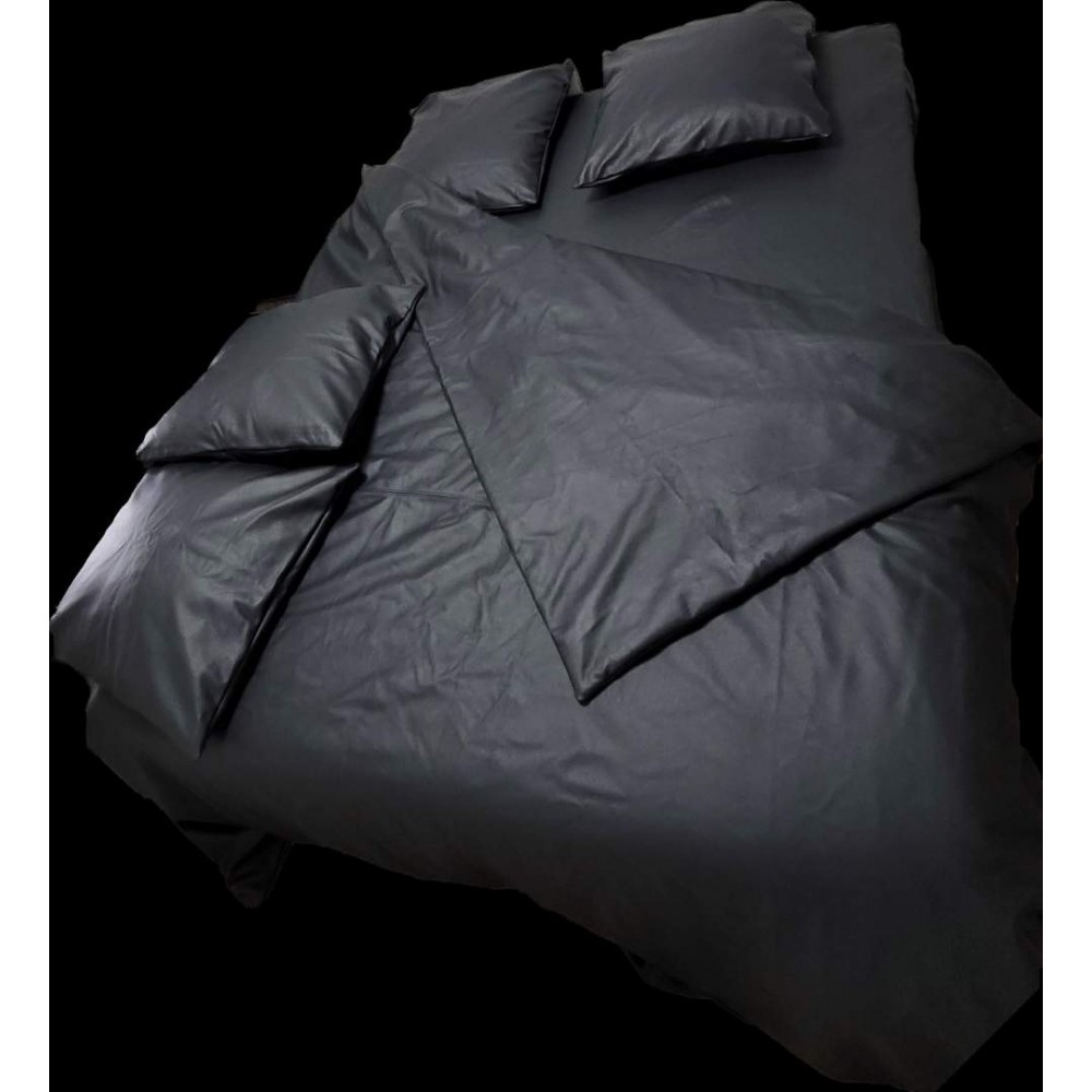 Housse de couette en cuir de vachette seta dimensions 180 cm x 200cm