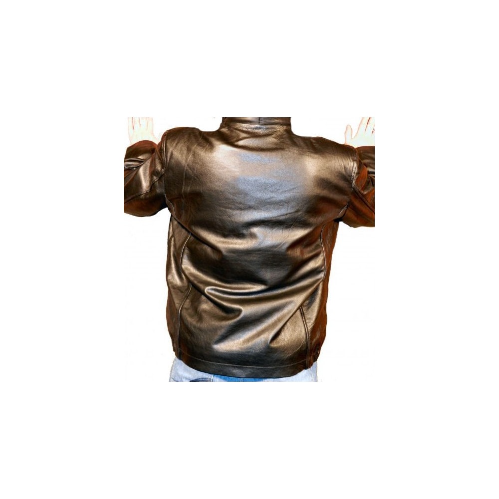 Leather pant model Laly