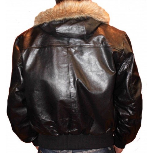 Man leather jacket model Funzy