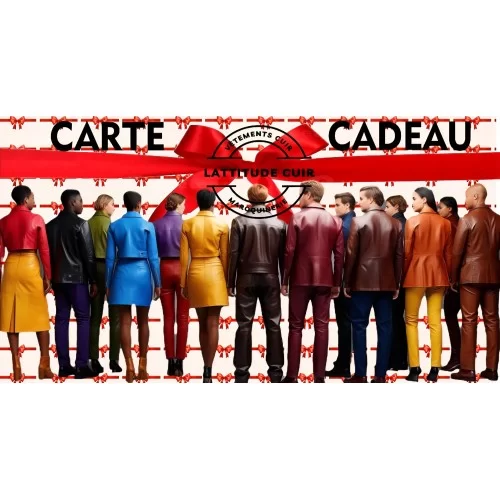 Carte cadeau lattitudecuir