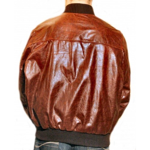 man leather jacket model Tromy