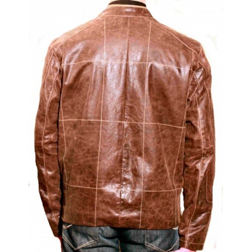 Man leather jacket model Richard