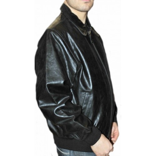 Man leather jacket model Roddy