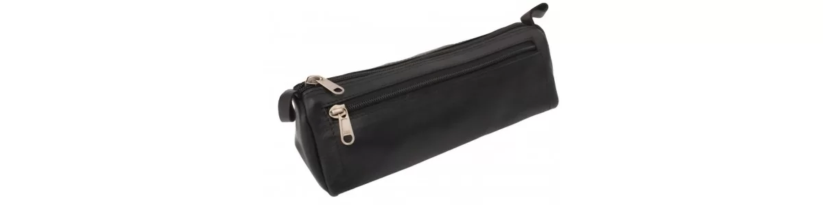 Trousse en cuir