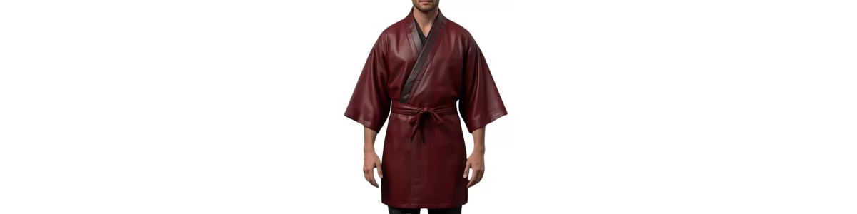 Kimono et pyjama cuir